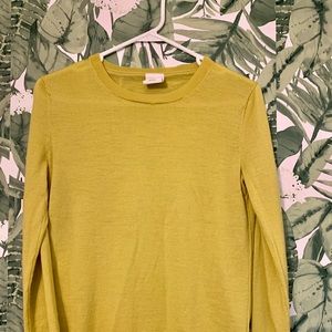 Chartreuse sweater